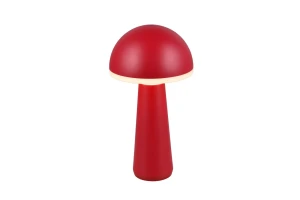 Przenośna lampka zewnętrzna LED 2W IP54 CCT + ściemniacz FUNGO czerwona R57716110 - RL