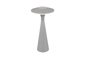 Przenośna lampa zewnętrzna szara LED TORREZ R57726177 - RL