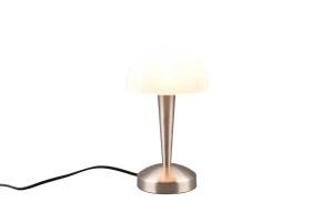 Lampa nocna nikiel LED 4.9W 3000K z regulacją jasności i włącznikiem dotykowym CANARIA R59561107 - RL