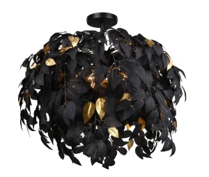 Lampa sufitowa designerska liście z tworzywa LEAVY R60463032 - RL