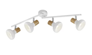 Reflektor sufitowy listwa biała 4 reflektory LATIKA R81524031 - RL