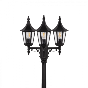 Latarnia ogrodowa potrójna RIMINI 188 cm 403 – Norlys