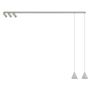 Lampa wisząca FOURTY V silk gray 11451 - Nowodvorski