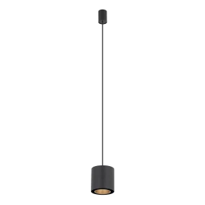 Lampa wisząca POINT DUO czarna ze złotym środkiem 11511 - Nowodvorski