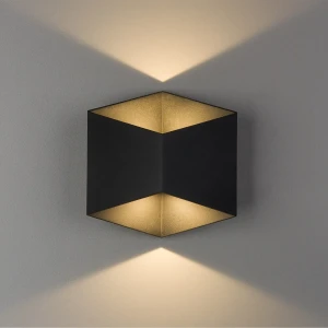 Kinkiet zewnętrzny TRIANGLES LED BLACK 8142 - Nowodvorski