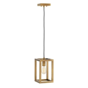 Lampa stylowa wisząca Ensemble szczotkowany brąz QN-ENSEMBLE1P-BB - Quintiesse