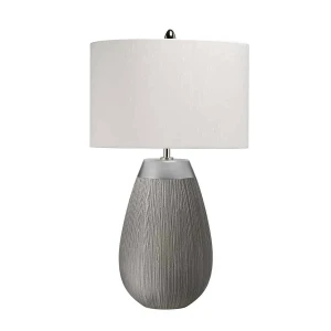 Lampa stołowa Harrow jasnoszara QN-HARROW-TL - Quintiesse