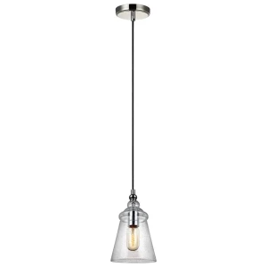 Lampa wisząca nowoczesna Loras chrom QN-LORAS-1MP - Quintiesse