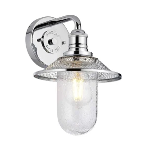 Kinkiet loft Rigby polerowany chrom QN-RIGBY1-BATH-PC - Quintiesse