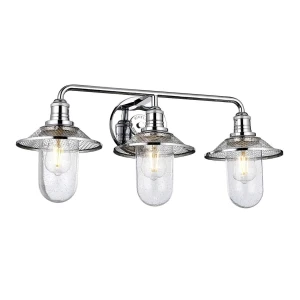 Kinkiet loft Rigby polerowany chrom QN-RIGBY3-BATH-PC - Quintiesse