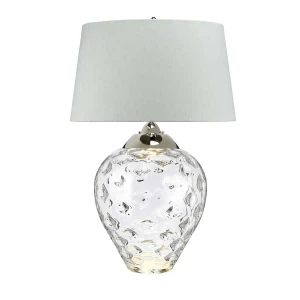 Lampa stołowa Samara bezbarwne szkło QN-SAMARA-TL-LRG-CLR - Quintiesse