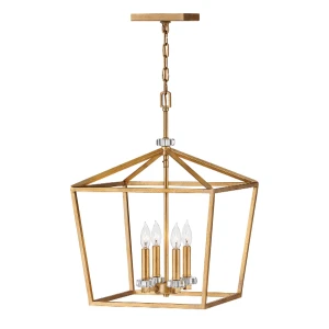 Lampa Hampton wisząca STINSON L QN-STINSON-4P-L-DBR - Quintiesse