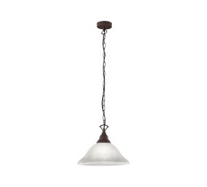 Lampa wisząca klasyczna 1-płomienna rdzawa COUNTRY R30871024 - RL