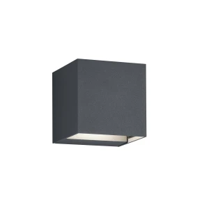 Kinkiet zewnętrzny antracyt góra-dół 2x3W LED 3000K ADAJA 226860242 - Trio