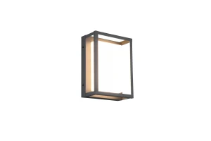 Kinkiet zewnętrzny z przełącznikiem CCT 10,5W LED IP54 WITHAM 277860142 - Trio