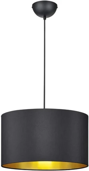 Lampa wisząca nowoczesna czarny+złoty HOSTEL 308200179 - Trio