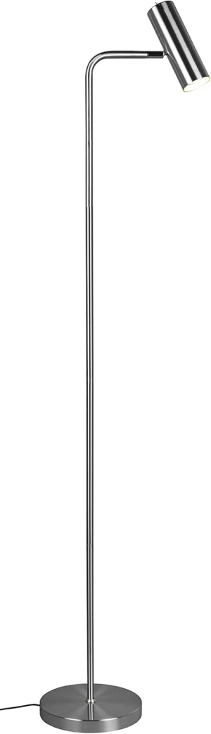 Lampa podłogowa minimalistyczna nikiel mat GU10 MARLEY 412400107 - Trio