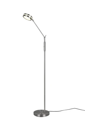 Lampa podłogowa srebrna CCT+DIM LED 6W FRANKLIN 426510107 - Trio