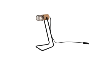 Lampa stołowa  drewno + metal  TOSH 504300132 - Trio