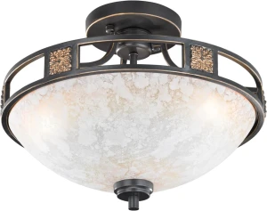 Lampa sufitowa klasyczna do stylowego salonu 3xE27 QUINTA 608100324 - Trio