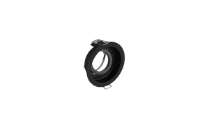 Lampa wpuszczana okrągła czarna KENAI 651500132 - Trio