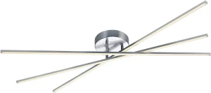 Nowoczesny plafon do salonu ruchome ramiona 3-Step DIM LED TIRIAC 671610307 - Trio