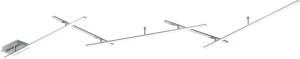Lampa sufitowa nowoczesna do dużego salonu 3000K 3-step DIM 3x6+2x3.5W WINDIRA 674610507 - Trio