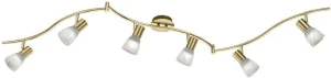 Reflektor sufitowy mosiądz 6 płomienny LEVISTO 871010608 - Trio