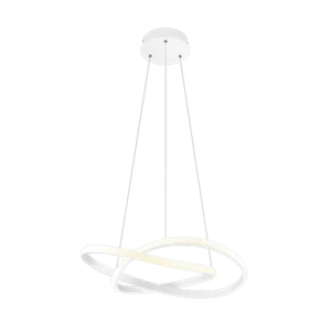 Lampa wisząca LED do salonu biała 4000K 27W 3-step DIM COURSE R32051131 - RL