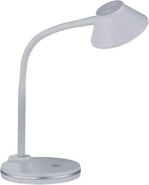 Lampa stołowa z giętkim wysięgnikiem LED biała 3,2W 3000K BERRY R52191101 - RL
