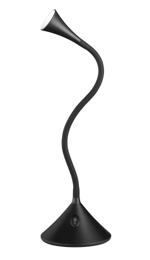Lampa biurkowa lub kinkiet  LED 3W na gęsiej szyjce czarna VIPER R52391102 - RL