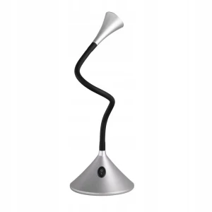 Lampa biurkowa lub kinkiet LED 3W na gęsiej szyjce srebrna VIPER R52391187 - RL
