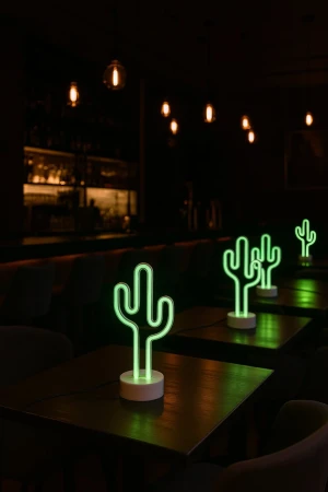 Lampa LED w kształcie kaktusa USB I BATERIE CACTUS do pubu R55220101 - RL