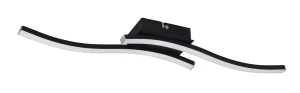 Lampa sufitowa 2x5W LED czarny 4000K ROUTE R62472432 - RL