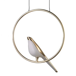 Lampa wisząca TIT LED złota 35 cm ST-9008P-1 - Step Into Design