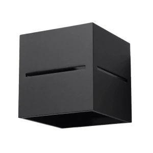 Kinkiet LOBO czarny SL.0204 - Sollux