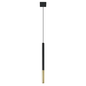 Lampa wisząca MOZAICA 1 czarny/złoto SL.0891 - Sollux