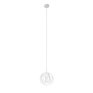 Lampa wisząca TULOS 1 biała SL.1083 - Sollux