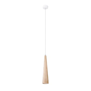 Lampa wisząca SULA 1 naturalne drewno SL.1100 - Sollux