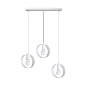 Lampa wisząca TITRAN 3 biała SL.1138 - Sollux