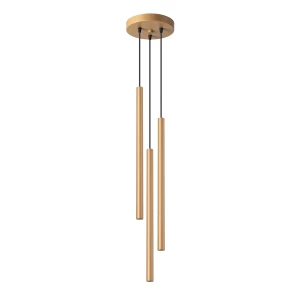 Lampa wisząca PASTELO 3P złota SL.1172 - Sollux
