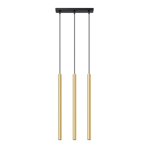 Lampa Wisząca PASTELO 3L złoty połysk SL.1196 - Sollux