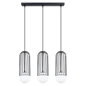 Lampa wisząca BRINA 3L czarna SL.1334 - Sollux