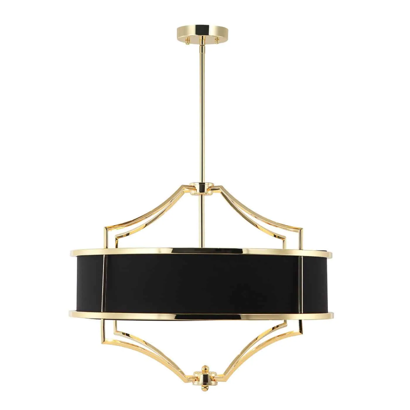 Lampa Hampton wisząca STESSO GOLD / NERO M OR84160 - Open Design Highlights