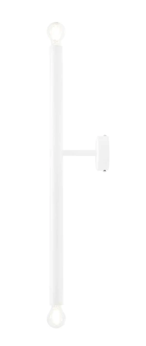 Aldex Kinkiet metalowy biały 2-punktowy 60cm 1072D_S z serii TUBO