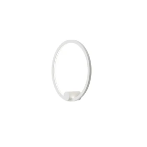Kinkiet ścienny biały LED RINGA WALL S WL0116-S-WH - Yaskr