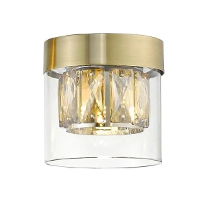 Lampa złota sufitowa GEM C0389-01A-0FD2 Zuma Line