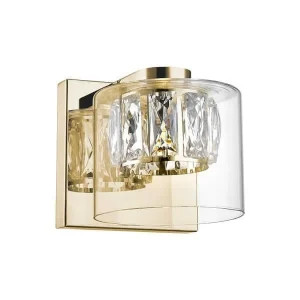 Lampa ścienna nowoczesna GEM W0389-01A-F7AC Zuma Line - Outlet