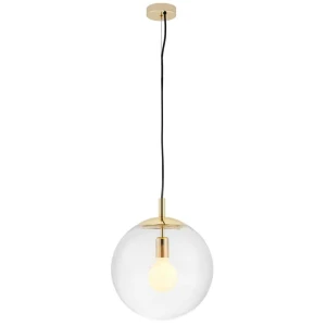 Lampa wisząca transparentna kula ALUR L 10738109 złoto - Kaspa