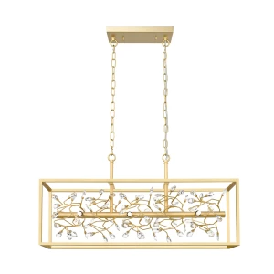Lampa wisząca SPRING ZŁOTA/GOLD P0578-06C-V7V7  - Zuma Line
